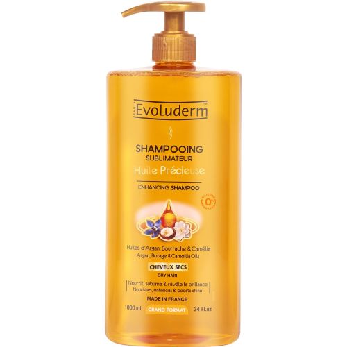 Шампунь Evoluderm (Эволюдерм) для сухих волос укрепляющий с ценными маслами 1000 мл в городе Рахов : цены, характеристики.  - фото №1 Шампунь Evoluderm (Эволюдерм) для сухих волос укрепляющий с ценными маслами 1000 мл в городе Рахов : цены, характеристики.