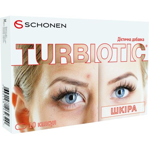 Турбіотик шкіра капсули №10 в місті Березань : ціни, характеристика.  - фото №1 Турбіотик шкіра капсули №10 в місті Березань : ціни, характеристика.