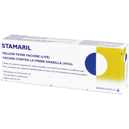 Стамарил вакцина для профилактики желтой лихорадки 0.5 мл, шприц, 1 шт. в городе Кривой Рог : цены, характеристики.  - фото №1 Стамарил вакцина для профилактики желтой лихорадки 0.5 мл, шприц, 1 шт. в городе Кривой Рог : цены, характеристики.