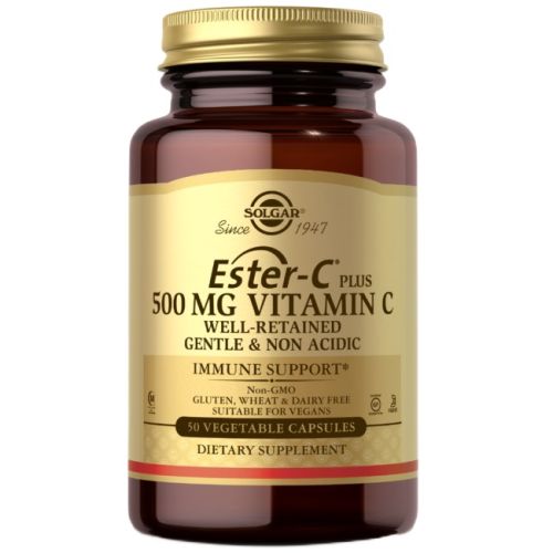 Solgar (Солгар) Ester-c Plus Vitamin C (Естер-С плюс Вітамін С) 500 мг капсули №50 в місті Березань : ціни, характеристика.  - фото №1 Solgar (Солгар) Ester-c Plus Vitamin C (Естер-С плюс Вітамін С) 500 мг капсули №50 в місті Березань : ціни, характеристика.