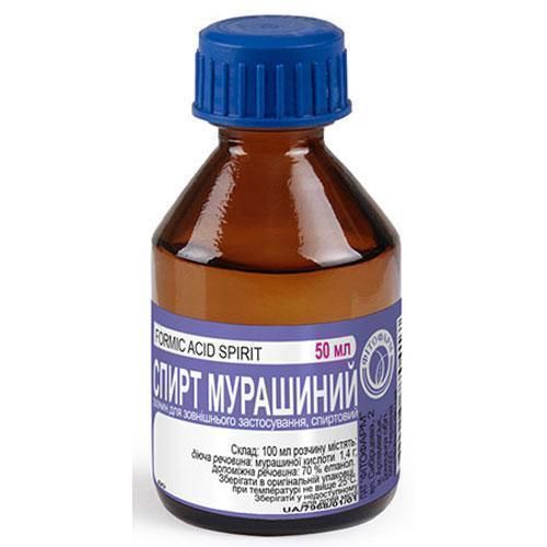 Мурашиний спирт 50 мл в місті Глобине : ціни, характеристика.  - фото №1 Мурашиний спирт 50 мл в місті Глобине : ціни, характеристика.