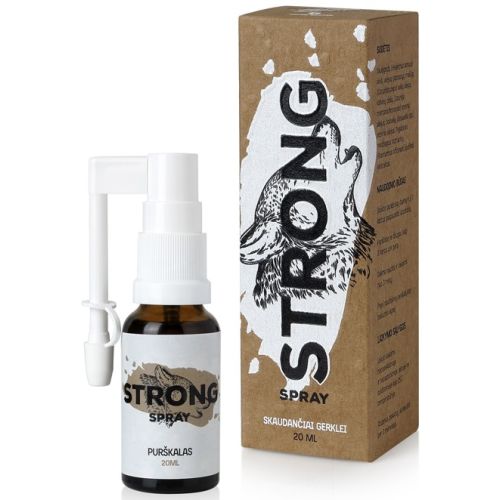 Strong (стронг) спрей для горла 20 мл в місті Глобине : ціни, характеристика.  - фото №1 Strong (стронг) спрей для горла 20 мл в місті Глобине : ціни, характеристика.