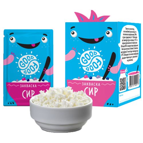 Закваска Good Food Творог №5 в городе Глобино : цены, характеристики.  - фото №1 Закваска Good Food Творог №5 в городе Глобино : цены, характеристики.