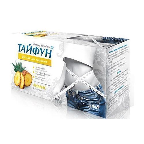 Фіточай для схуднення Тайфун Ананас 2 г №30 в місті Львів : ціни, характеристика.  - фото №1 Фіточай для схуднення Тайфун Ананас 2 г №30 в місті Львів : ціни, характеристика.