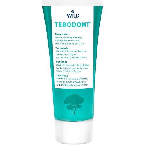 Зубная паста Tebodont с маслом чайного дерева, без фторида, 75 мл в городе Вышгород : цены, характеристики.  - фото №1 Зубная паста Tebodont с маслом чайного дерева, без фторида, 75 мл в городе Вышгород : цены, характеристики.