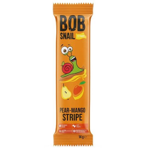 Конфеты Bob Snail (Улитка Боб) страйпсы грушево-манговые 14 г в городе Винница : цены, характеристики.  - фото №1 Конфеты Bob Snail (Улитка Боб) страйпсы грушево-манговые 14 г в городе Винница : цены, характеристики.