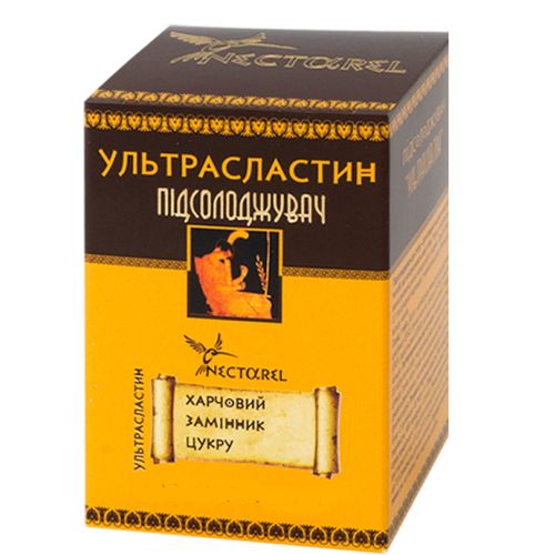 Ультрасластін Nectarel цукрозамінник 0,1 г таблетки №400 в місті Софіївка : ціни, характеристика.  - фото №1 Ультрасластін Nectarel цукрозамінник 0,1 г таблетки №400 в місті Софіївка : ціни, характеристика.