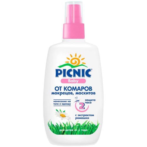 Лосьон от комаров Picnic Baby, 100 мл в Украине - фото №1 Лосьон от комаров Picnic Baby, 100 мл в Украине