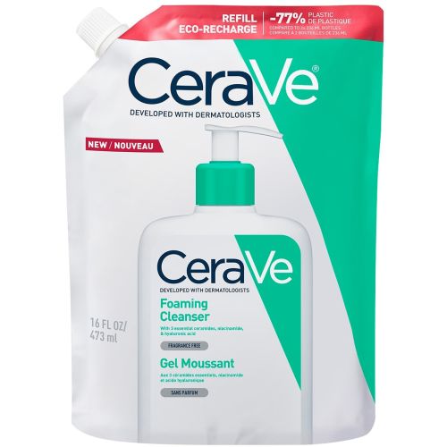 Гель CeraVe (Сераве) интенсивный очищающий для нормальной и жирной кожи лица и тела 473 мл (рефил) в городе Первомайск : цены, характеристики.  - фото №1 Гель CeraVe (Сераве) интенсивный очищающий для нормальной и жирной кожи лица и тела 473 мл (рефил) в городе Первомайск : цены, характеристики.