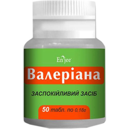 Валеріана Enjee таблетки №50 в місті Софіївка : ціни, характеристика.  - фото №1 Валеріана Enjee таблетки №50 в місті Софіївка : ціни, характеристика.