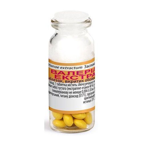Валеріани екстракт таблетки №50 в місті Глобине : ціни, характеристика.  - фото №1 Валеріани екстракт таблетки №50 в місті Глобине : ціни, характеристика.