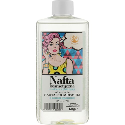 Нафта косметична з соком кропиви, 120 г в аптеці - фото №1 Нафта косметична з соком кропиви, 120 г в аптеці