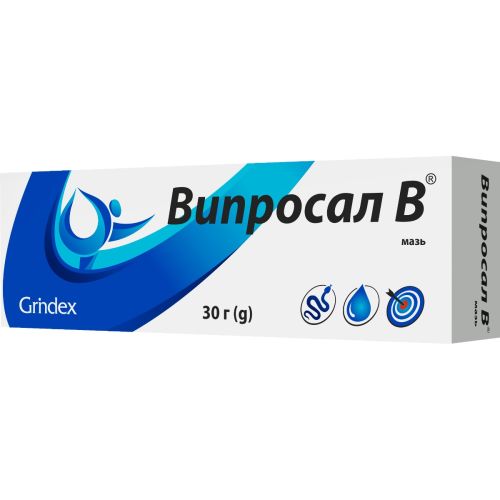 Випросал В мазь 30 г в місті Глобине : ціни, характеристика.  - фото №1 Випросал В мазь 30 г в місті Глобине : ціни, характеристика.