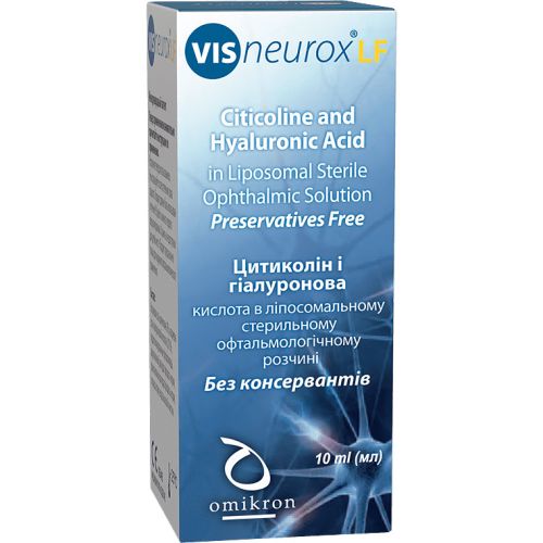 Виснеурокс ЛФ стерильный офтальмологический раствор 10 мл в городе Вышгород : цены, характеристики.  - фото №1 Виснеурокс ЛФ стерильный офтальмологический раствор 10 мл в городе Вышгород : цены, характеристики.