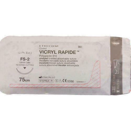 Вікрил Рапід 4-0 колючо-ріжуча голка 17 мм 75 см W9928 в місті Вишгород : ціни, характеристика.  - фото №1 Вікрил Рапід 4-0 колючо-ріжуча голка 17 мм 75 см W9928 в місті Вишгород : ціни, характеристика.