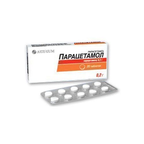 Парацетамол 0,2 г таблетки №10 в місті Одеса : ціни, характеристика.  - фото №1 Парацетамол 0,2 г таблетки №10 в місті Одеса : ціни, характеристика.