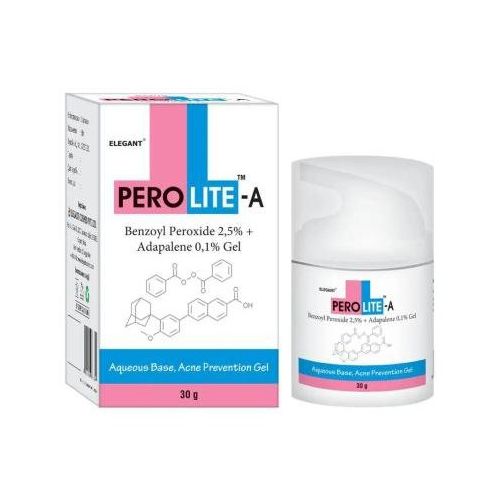 Гель от прыщей Perolite-A (Перолайт-А) с бензоил пероксидом и адапаленом туба 30 г в городе Борисполь : цены, характеристики. - фото №1 Гель от прыщей Perolite-A (Перолайт-А) с бензоил пероксидом и адапаленом туба 30 г в городе Борисполь : цены, характеристики.
