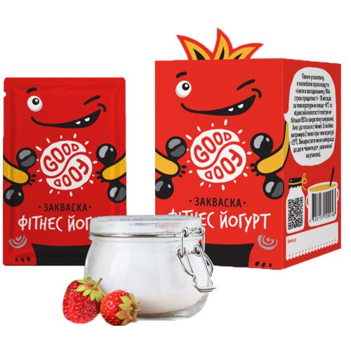Закваска Good Food Йогурт Фитнес №5 в городе Глобино : цены, характеристики.  - фото №1 Закваска Good Food Йогурт Фитнес №5 в городе Глобино : цены, характеристики.