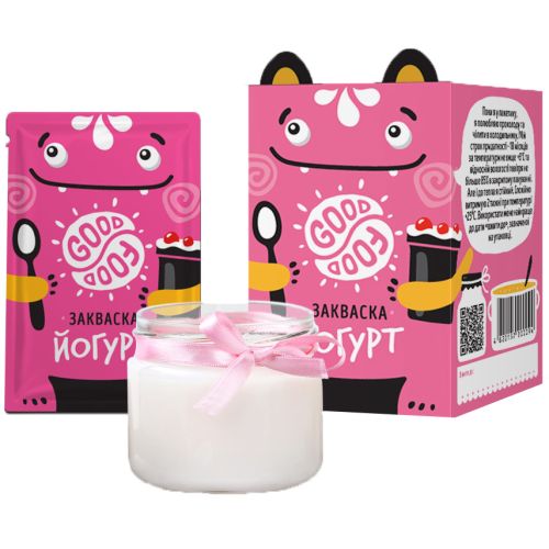 Закваска Good Food Йогурт №5 в місті Глобине : ціни, характеристика.  - фото №1 Закваска Good Food Йогурт №5 в місті Глобине : ціни, характеристика.