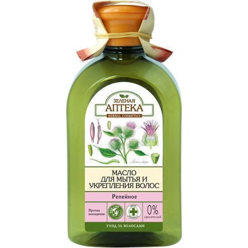 Олія Зелена Аптека для миття і зміцнення волосся реп'яхова 250 мл в місті Рахів : ціни, характеристика.  - фото №1 Олія Зелена Аптека для миття і зміцнення волосся реп'яхова 250 мл в місті Рахів : ціни, характеристика.