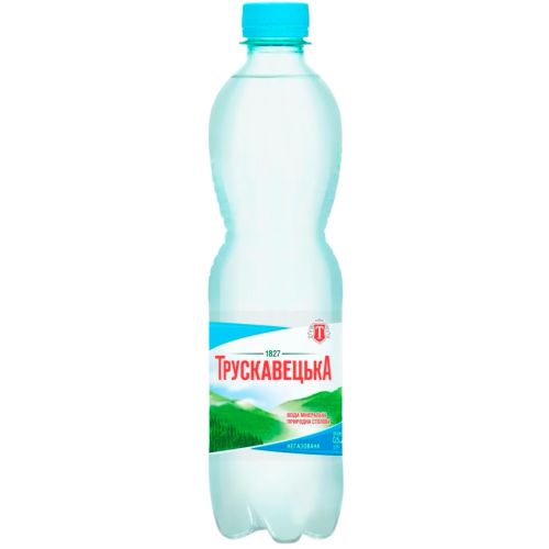 Вода мінеральна Трускавецька негазована 0,5 л в місті Глобине : ціни, характеристика.  - фото №1 Вода мінеральна Трускавецька негазована 0,5 л в місті Глобине : ціни, характеристика.