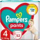 Подгузники-трусики Pampers Pants р.4 (9-15 кг), 52 шт. в городе Дрогобыч : цены, характеристики. - фото №1 Подгузники-трусики Pampers Pants р.4 (9-15 кг), 52 шт. в городе Дрогобыч : цены, характеристики.