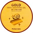 Гель Pretty Skin Успокаивающий с муцином улитки и золотом, 300 мл в Украине foto 1