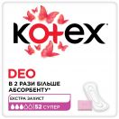 Щоденні прокладки Kotex Super Deo №25 недорого foto 1