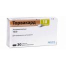 Торвакард 10 мг таблетки №30 в Україні foto 1