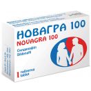 Новагра 100 мг таблетки №1 + Новагра 100 мг таблетки №1 (Акційний комплект) в інтернет-аптеці foto 1