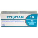 Есцитам 10 мг таблетки №30 в аптеці foto 1