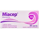 Міасер 10 мг таблетки №20 в інтернет-аптеці foto 1