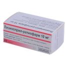 Лизиноприл-Ратиофарм 10 мг таблетки №60 заказать foto 1