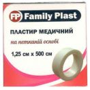 Пластир FamilyPlast медичний на шовковій основі 2,5 см х 500 см недорого foto 1