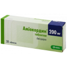 Аміокордин 200 мг таблетки №30  купити foto 1