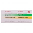 Ципраміл 20 мг таблетки №28   в аптеці foto 1