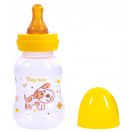 Пляшечка для годування Baby Team з латексною соскою, 125 мл, 0+, в асортименті (1300) в аптеці foto 2