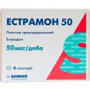 Естрамон 50 пластир трансдермальний №6 фото foto 1