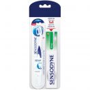 Набір Sensodyne Зубна щітка Відновлення та захист + Зубна паста Фтор, 50 мл в інтернет-аптеці foto 1