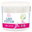 Ватні палички Lady Cotton банка №100 купити foto 1