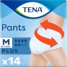 Подгузники-трусики для взрослых Tena Pants Plus урологические р.M №14  ADD foto 1