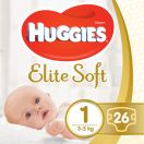 Підгузки Huggies Elite Soft р.1 Смол 26 шт недорого foto 2