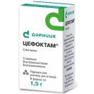 Цефоктам порошок для приготовления раствора 1.5 г флакон №1 - фото №1 Цефоктам порошок для приготовления раствора 1.5 г флакон №1 заказать foto 1
