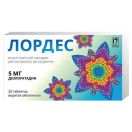 Лордес 5 мг таблетки №20  в Україні foto 1