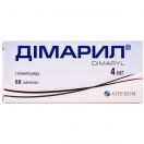 Дімарил 4 мг таблетки №60 в аптеці foto 1