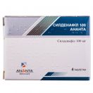 Силденафіл 100 мг Ананта таблетки №4 фото foto 1