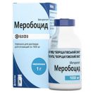 Меробоцид пор.д/р-ра для ин.1000мг №1 фл. - фото №1 Меробоцид пор.д/р-ра для ин.1000мг №1 фл. в аптеке foto 1