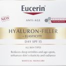 Крем Eucerin Hyaluron-Filler + Elasticity денний проти зморшок для сухої шкіри SPF15 50 мл замовити foto 2