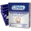 Презервативи Contex Extra Sensation з великими точками та ребрами №3 купити foto 1