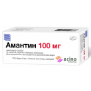Амантин 100 мг таблетки №30 в Україні foto 1